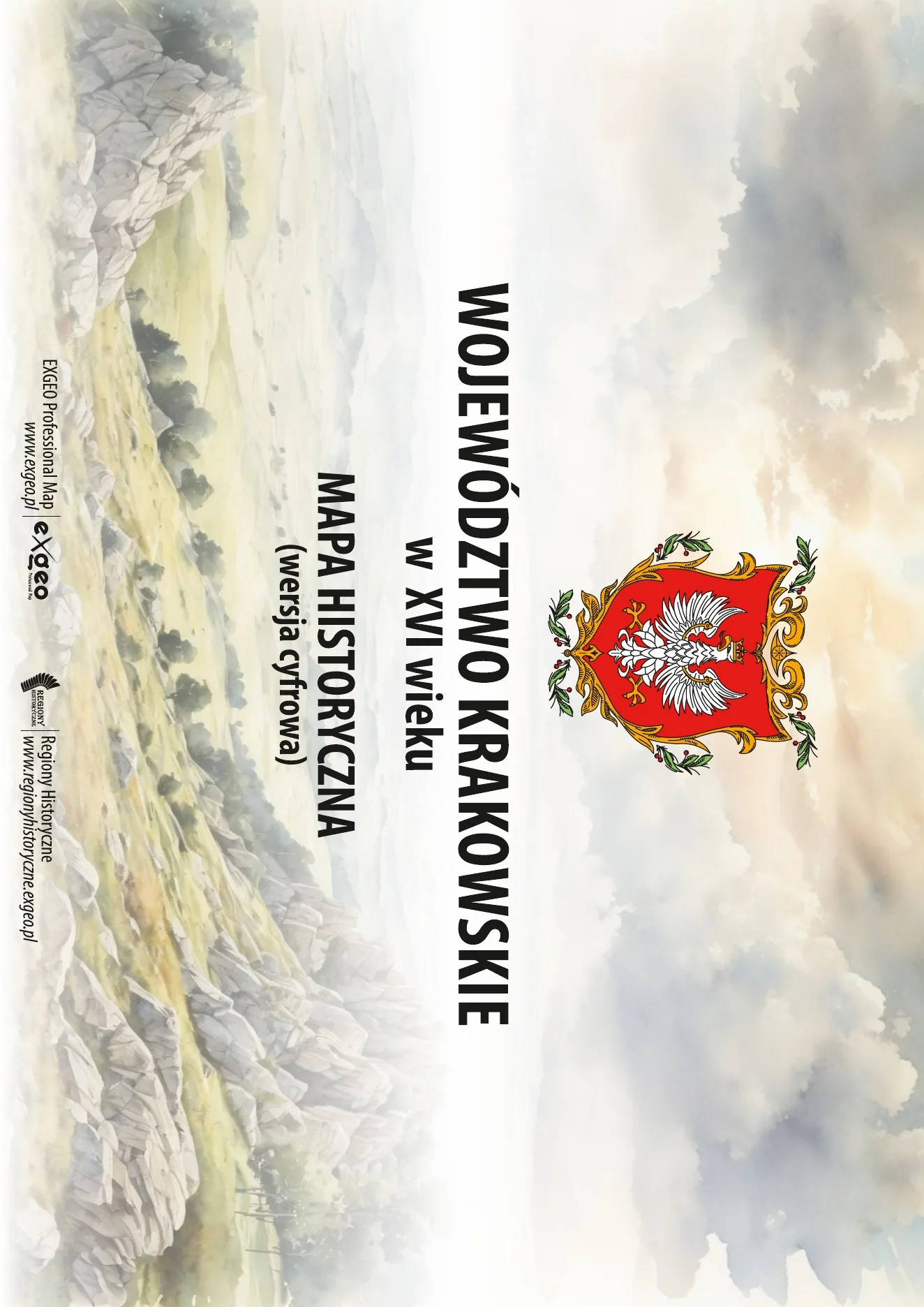 Okładka: Województwo krakowskie w XVI w.