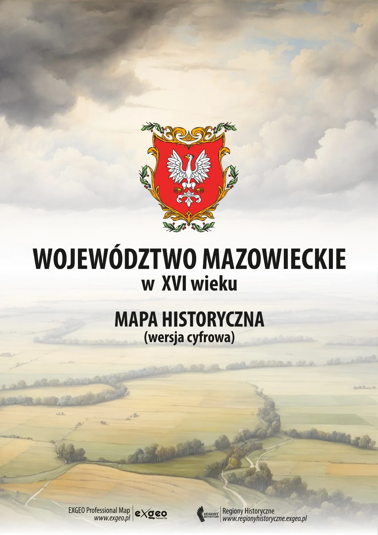Okładka: Województwo mazowieckie w. XVI w.