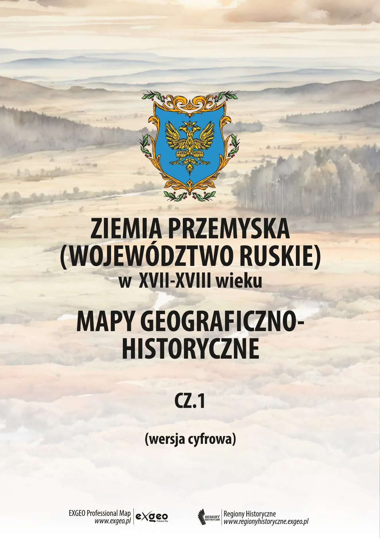 Okładka: Ziemia przemyska | Mapy geograficzno-przyrodnicze, cz. 1