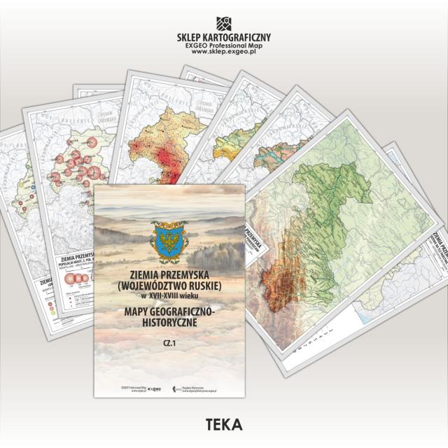 Ziemia przemyska | Mapy geograficzno-przyrodnicze, cz. 1 | TEKA