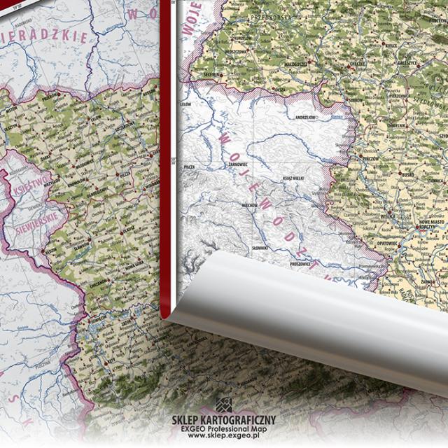 2-PACK MAP | Województwo krakowskie i sandomierskie (+ 2 EBOOKI GRATIS)